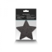 Pretty Pasties Glitter Stars Black/gold 2 Pair