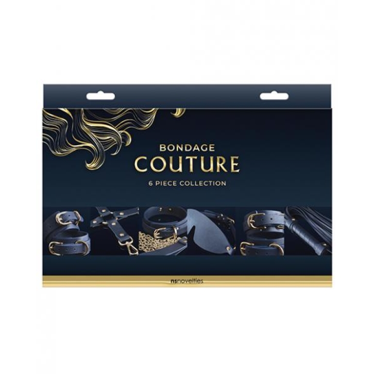 Bondage Couture 6 Pc Kit Blue