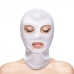 Fetish & Fantasy Eyes & Mouth Hood - White One Size Fits Most