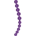 Jumbo Thai Anal Beads Purple