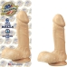 All American Lifeforms 6 Inches Dong Balls, Suction Cup Flesh Beige