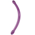 Double Trouble Slender Bender 17 inches Purple Dildo