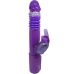 Deep Stroker Rabbit Vibe With Clit Stimulator - Purple