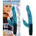 Jelly Mini Rabbit Vibro Wand - Blue