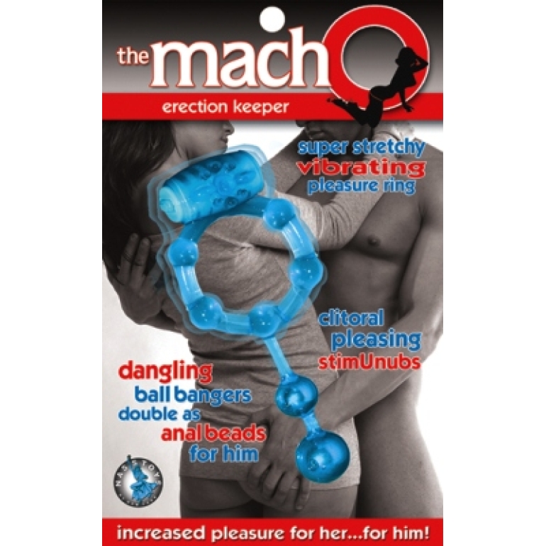 Macho Erection Keeper C Ring - Blue