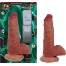 Lifelikes Vibrating Latin Duke Dong 7 inches Tan