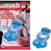 Shaft and Balls Macho Double Ring Blue