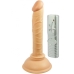 All American Mini Whoppers 4 inches Straight Vibrating Dong Beige