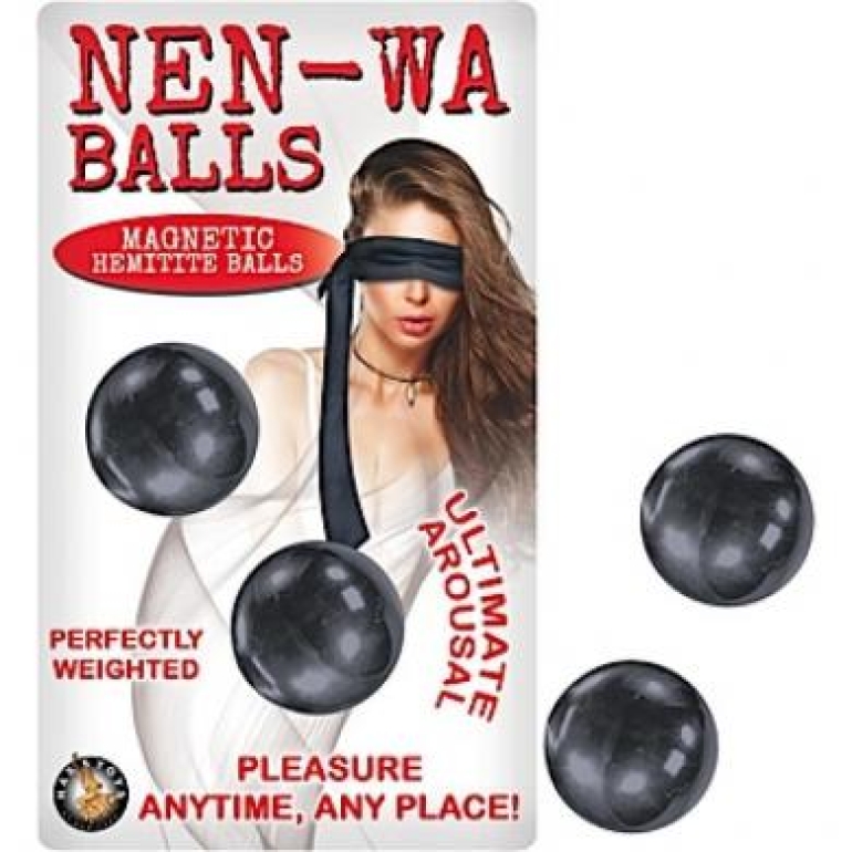 Nen Wa Balls Magnetic Hematite Graphite Black