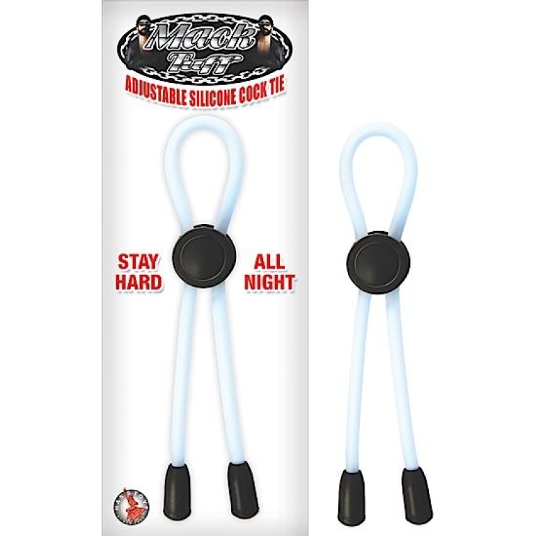 Adjustable Silicone Penis Tie - Clear