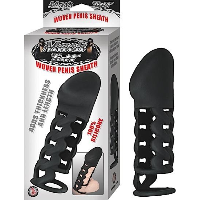 Woven Penis Sheath Black