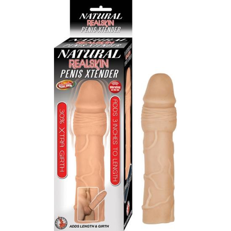 Natural Realskin Penis Xtender Beige