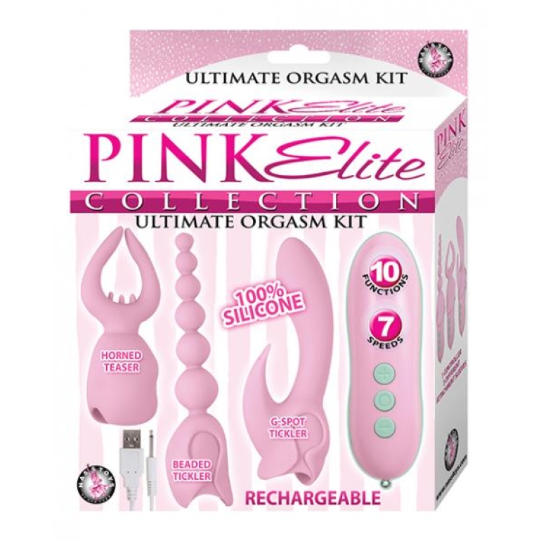 Pink Elite Collection Ultimate Orgasm Kit Pink