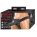 Erection Assistant Hollow Strap-on 6 Vibrating Black 