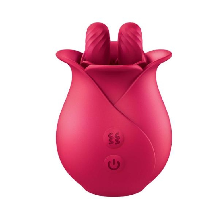 Clit-tastic Tulip Finger Massager Red