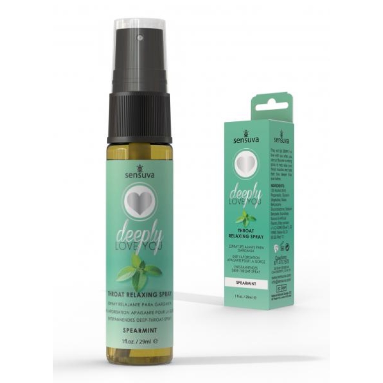 Deeply Love You Throat Spray Relaxing Spearmint 1 Fl Oz