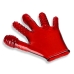 Finger Fuck Glove Clear Red (net)