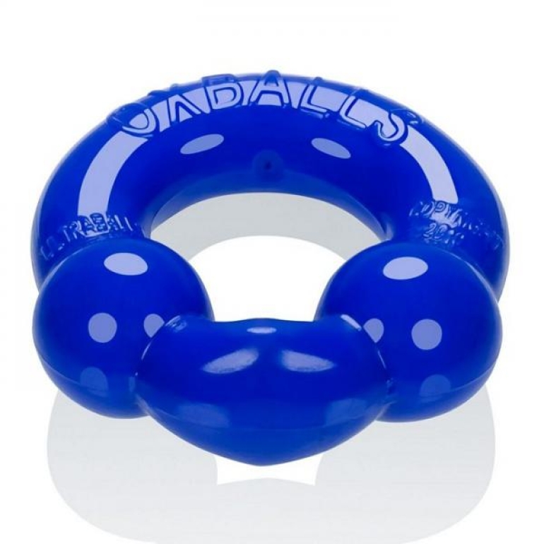 Oxballs Ultraballs Penis Ring 2 Pack Black, Police Blue