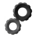 Hunkyjunk Cog 2-size C-ring Tar/stone (net) Smoke