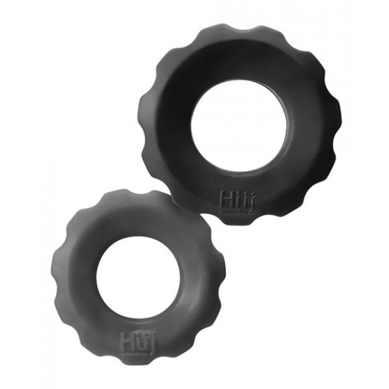 Hunkyjunk Cog 2-size C-ring Tar/stone (net) Smoke