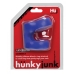 Hunky Junk Connect Penis Ball Tugger Blue