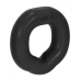 Hunkyjunk Fit Ergo C-Ring Tar Black Penis Ring