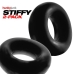 Stiffy 2-pack C-rings Tar Ice (net)