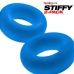 Stiffy 2-pack C-rings Teal Ice (net)