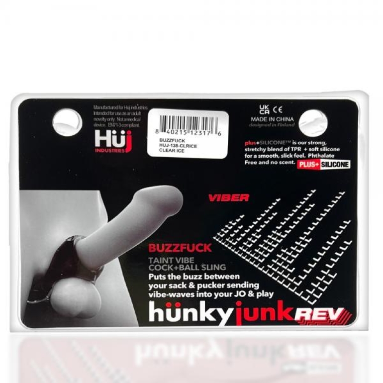 Hunkyjunk Buzzfuck Tar Ice (net) Black