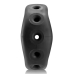 Air Airflow Penis Ring Silicone TPR Blend Black