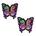 Pastease Trippy Butterfly Melt Rainbow Glitter One Size Fits Most