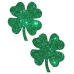 Four Leaf Clover Shamrock Green Pasties O/S One Size Fits Most