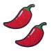 Pastease Chili Pepper Pasties Multi-Color