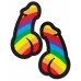 Pastease Rainbow Pride Dick Pasties