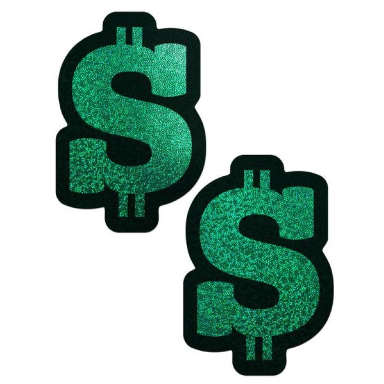 Pastease Green Glitter Dollar Sign One Size Fits Most