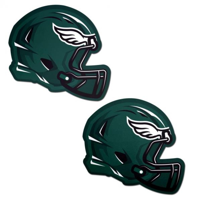 Pastease Philly Eagles Football Helmets Pasties (go Eagles!!) Green
