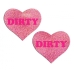 Pastease Love Dirty Heart Pink