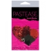 Pastease Sweety Red & Black Color Changing Sequin Heart One Size Fits Most