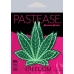 Pastease Indica Pot Leaf Green Holographic Weed