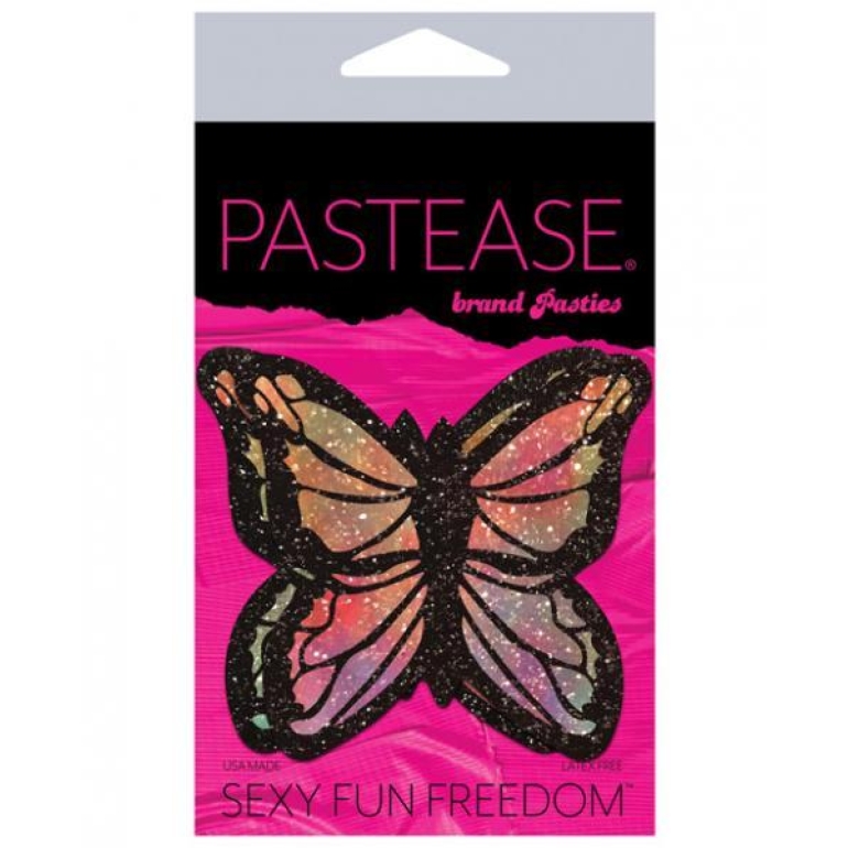 Pastease Monarch Glitter Pastel Rainbow Butterfly Multi-Color