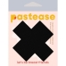 Pastease Plus X Faux Latex Black Crosses