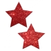 Rockstar Red Glitter Pasties O/S One Size Fits Most