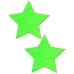 Glow In The Dark Stars Pasties O/S Green