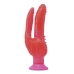 Waterproof Wall Bangers Double Penetrator Pink