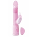 Remote Control Thrusting Rabbit Pearl Vibrator Pink