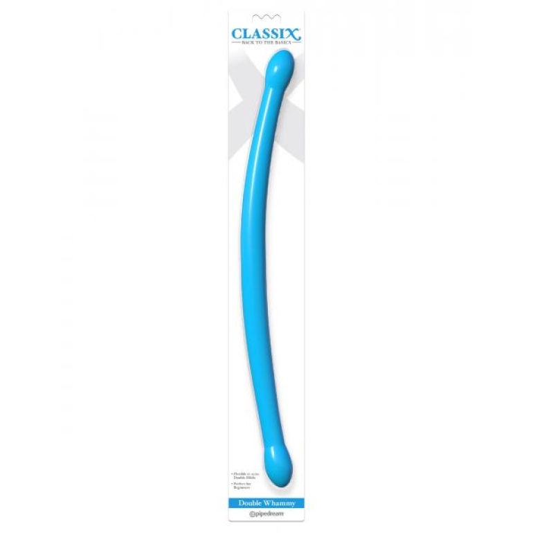 Classix Double Whammy Blue Dual Dildo