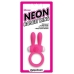 Neon Rabbit Ring Vibrator Pink