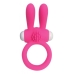 Neon Rabbit Ring Vibrator Pink