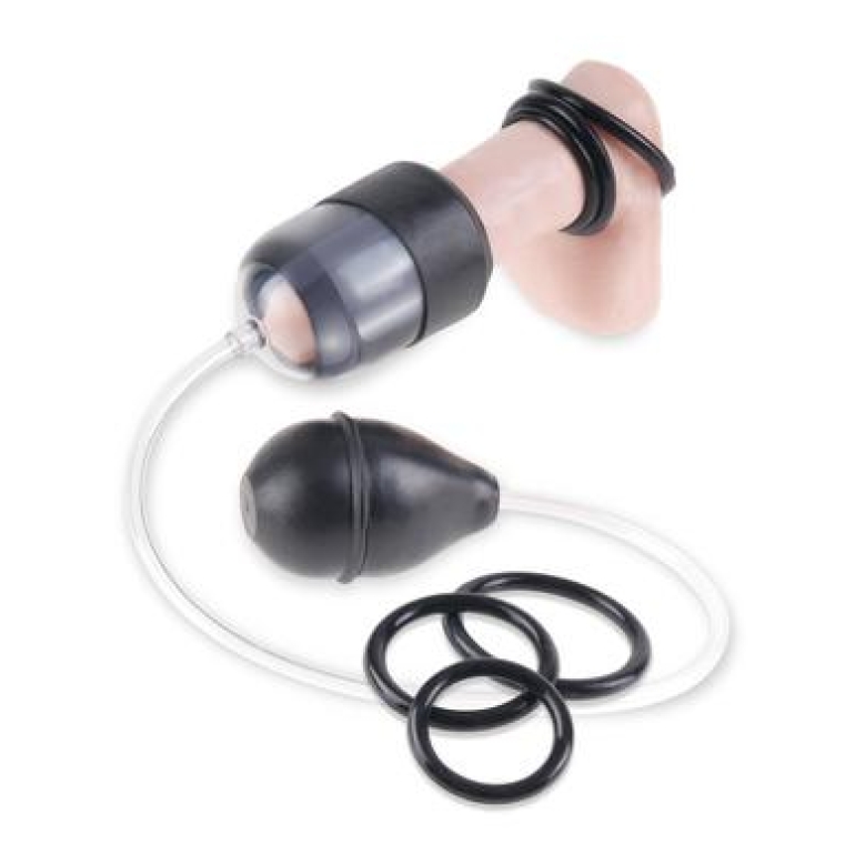 Fetish Fantasy Suck N Stroke Head Pump Black