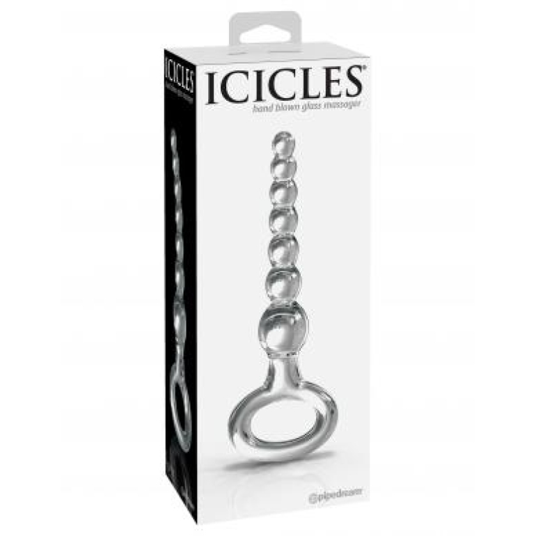 Icicles No 67 Glass Massager Clear